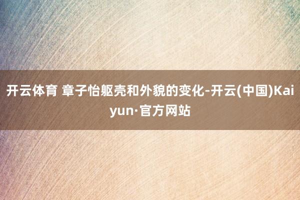 开云体育 章子怡躯壳和外貌的变化-开云(中国)Kaiyun·官方网站